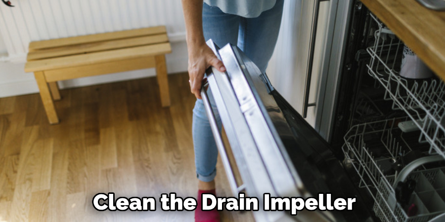 Clean the Drain Impeller