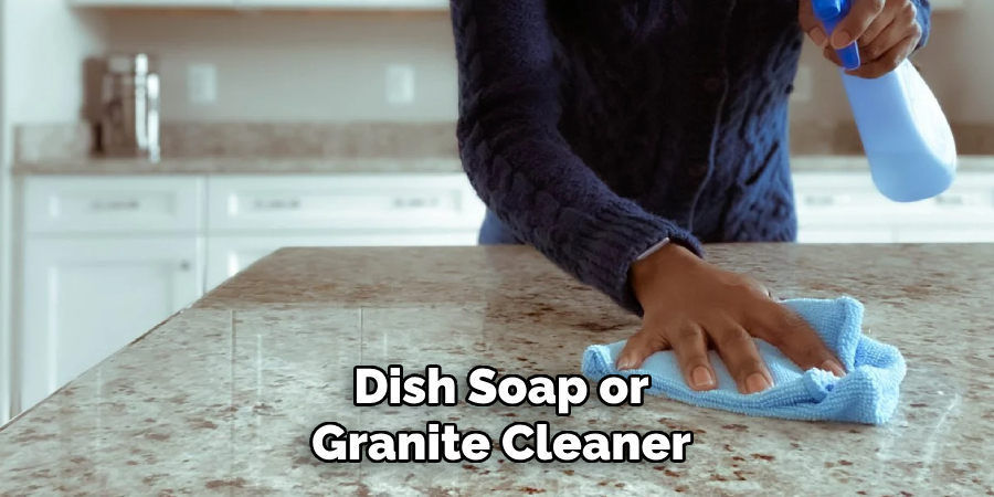 Dish Soap or Granite Cleaner