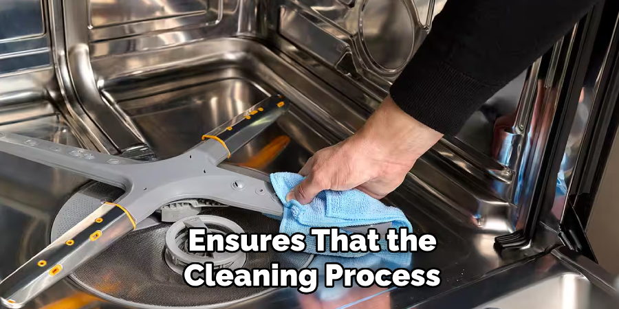 Ensures That the Cleaning Process