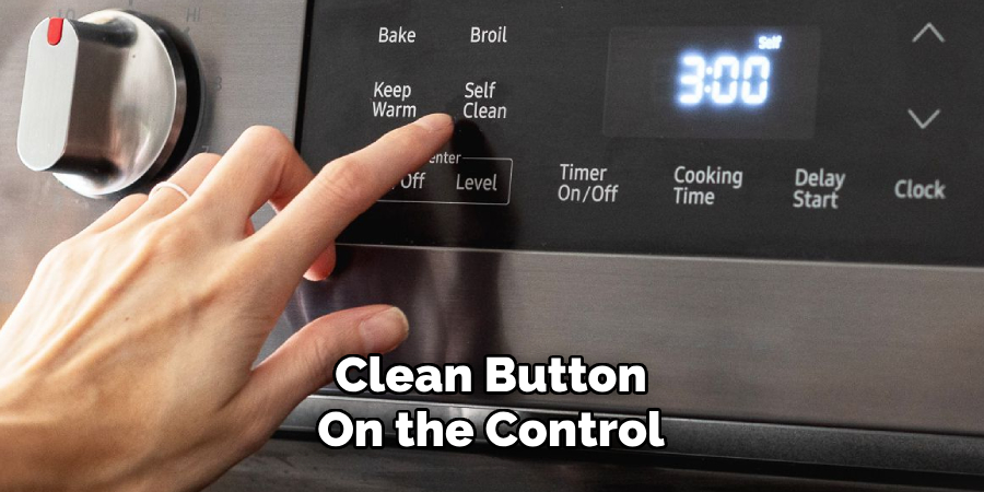 Clean Button
On the Control