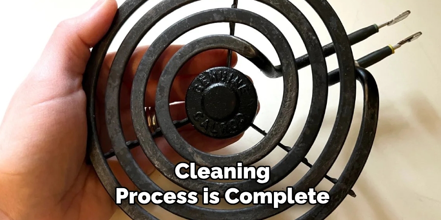 Cleaning
Process is Complete