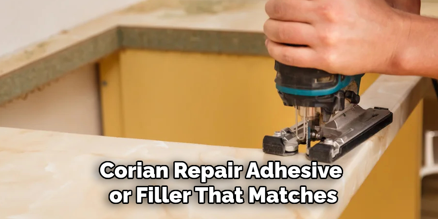 Corian Repair Adhesive
or Filler That Matches