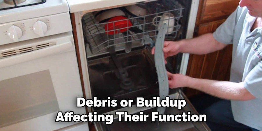 Debris or Buildup
Affecting Their Function