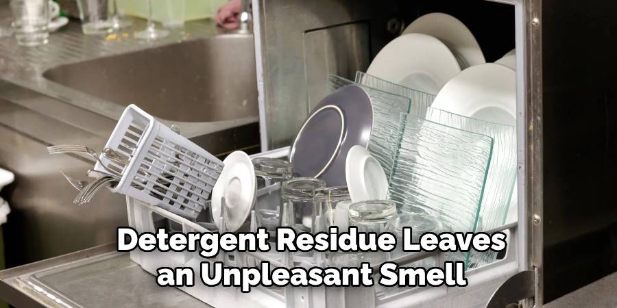 Detergent Residue Leaves
 an Unpleasant Smell 