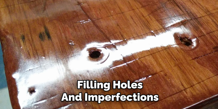 Filling Holes and Imperfections
