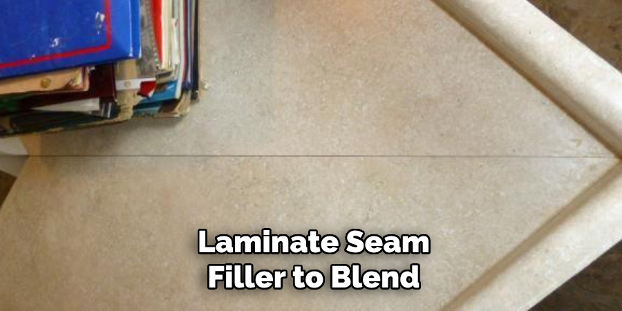 Laminate Seam Filler to Blend
