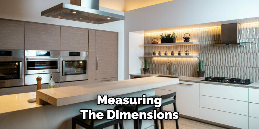 Measuring
The Dimensions