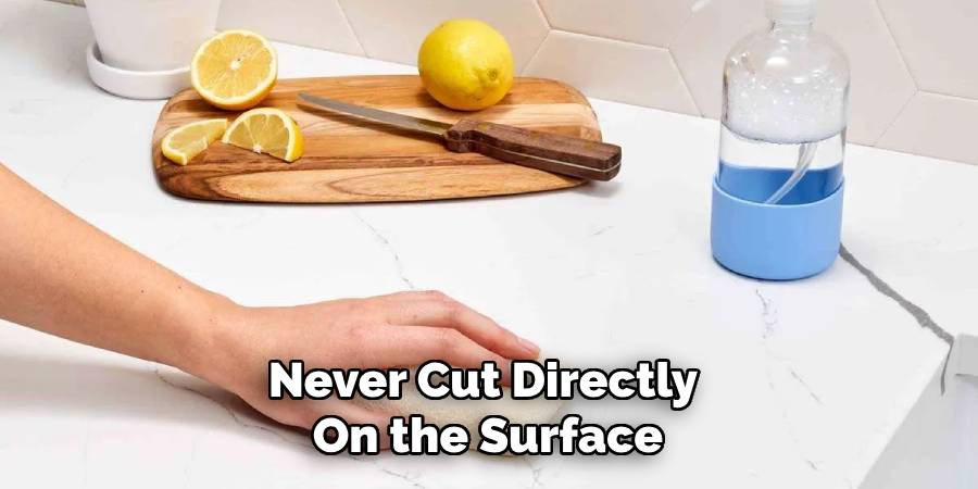 Never Cut Directly
On the Surface