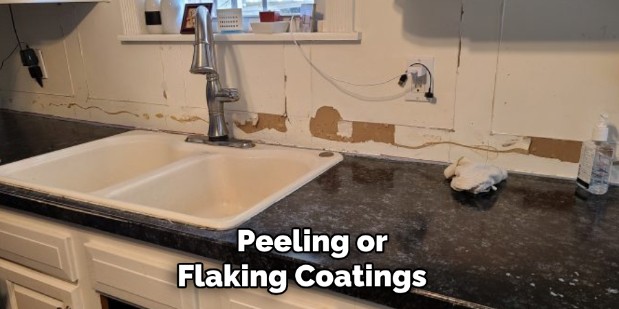 Peeling or Flaking Coatings
