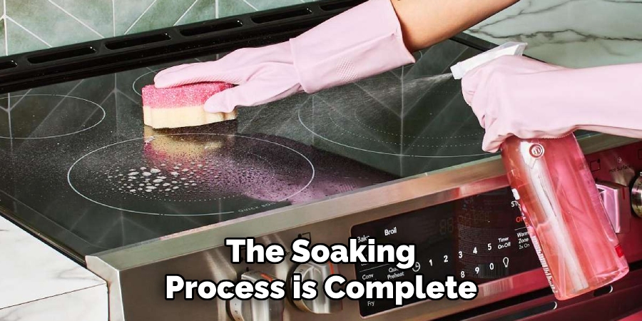 The Soaking
Process is Complete