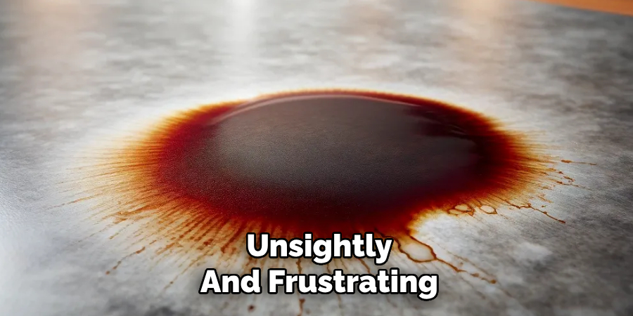 Unsightly
And Frustrating