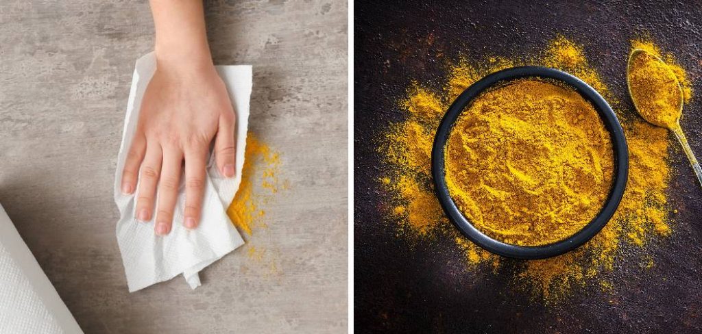 How to Remove Turmeric Stains From Countertop