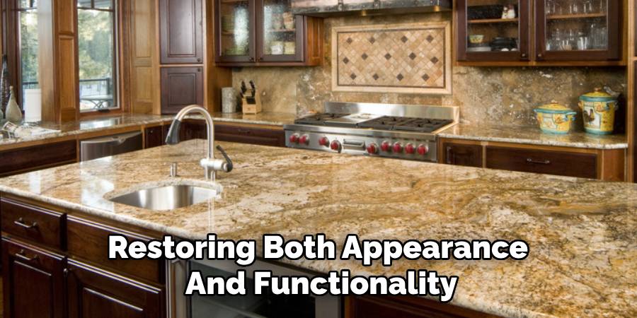 Restoring Both Appearance 
And Functionality