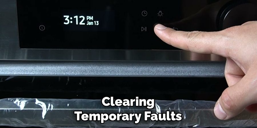 Clearing Temporary Faults