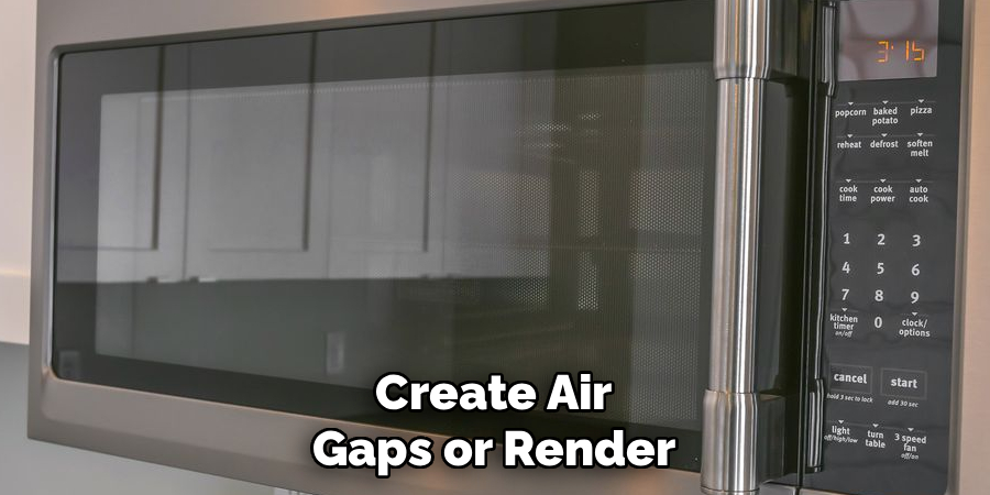 Create Air Gaps or Render