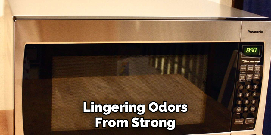 Lingering Odors From Strong