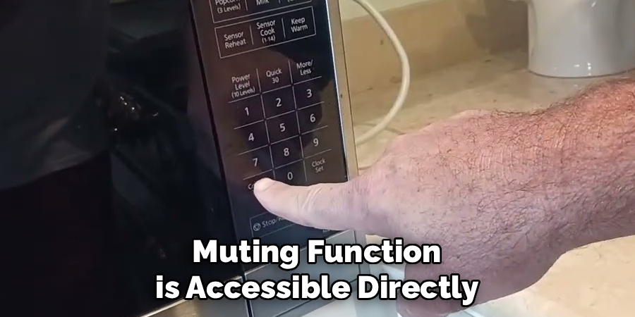 Muting Function is Accessible Directly