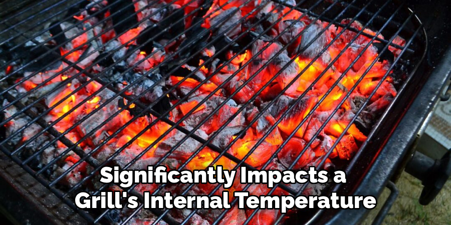 Significantly Impacts a 
Grill's Internal Temperature