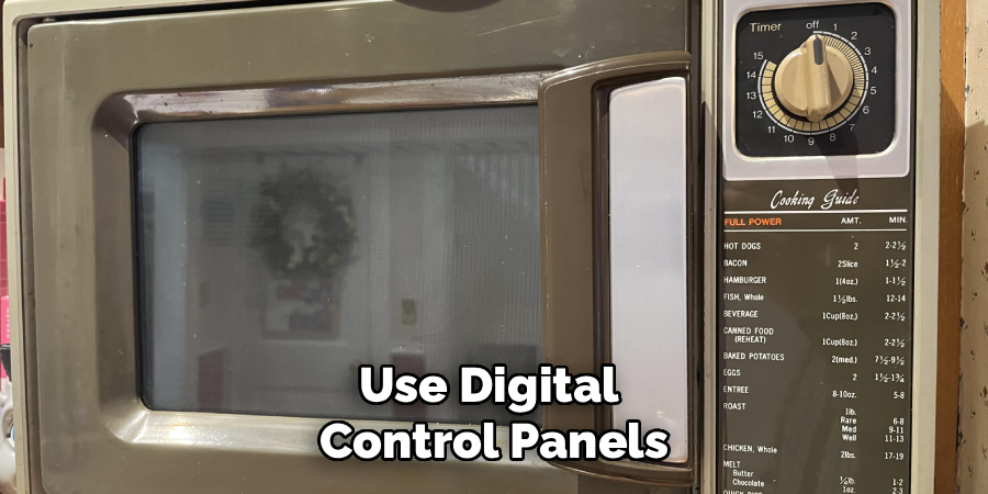 Use Digital
Control Panels