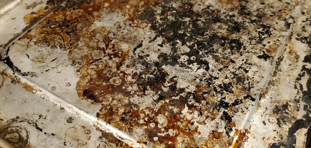 How to Remove Baked On Carbon From Oven 