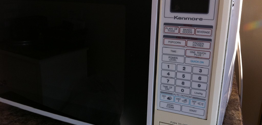 How to Set Clock on Kenmore Microwave